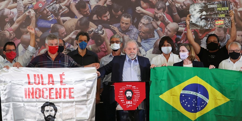 Mantan Presiden Lula da Silva Menyerang Bolsonaro Di Hari Pertama Kemunculannya Di Dunia Politik