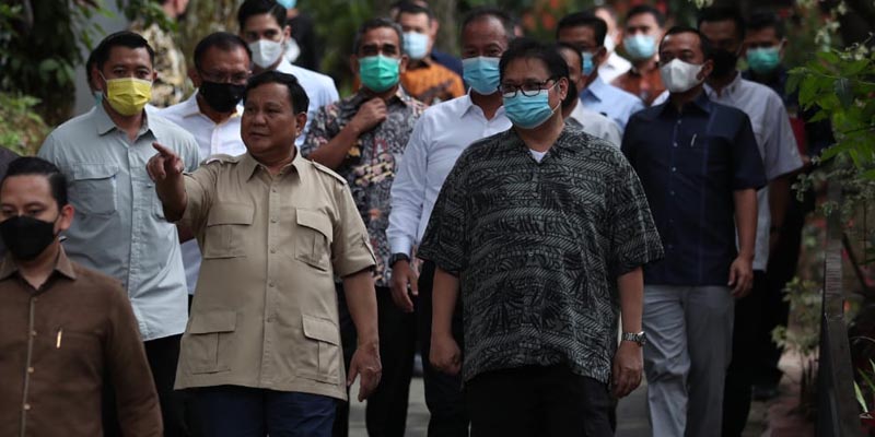 Soal Geopolitik Indonesia, Dibahas Airlangga Dan Prabowo