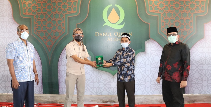 Silaturahmi Ke Pesantren Darul Quran Aceh, Alumnus Lemhanas Ajak Santri Menjadi Agen Pembangunan Nasional