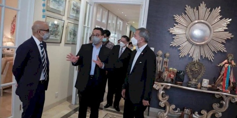 Bertemu Menlu Singapura, Anies Senang Punya Lawan Diskusi Cerdas