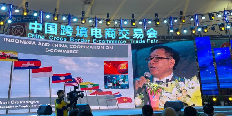 Dubes Djauhari Promosikan Ekspor Produk Perikanan dan Kerjasama Ekonomi Digital di Kota Fuzhou
