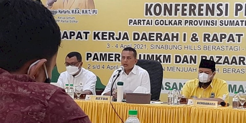 Rakerda Golkar Sumut Belum Bahas Sosok Jagoan Untuk 2024