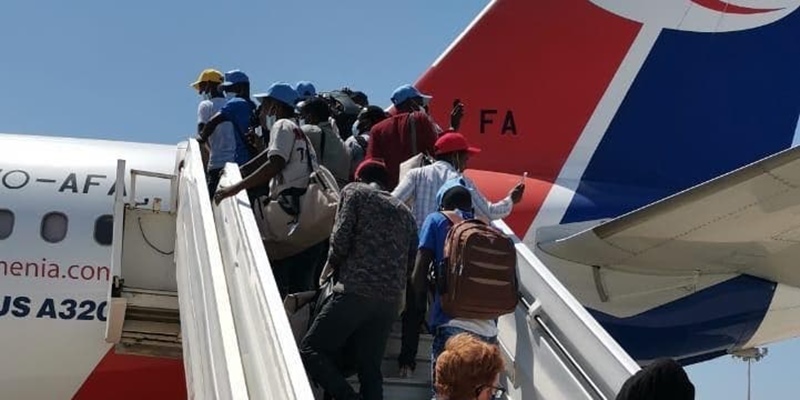 Demi Keselamatan, Koalisi Arab Angkut 160 Migran Afrika Keluar Dari Yaman