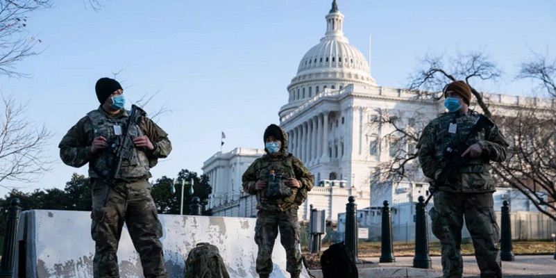 Pentagon Perpanjang Penempatan Pasukan Garda Nasional Di Capitol Hill Hingga Dua Bulan Ke Depan