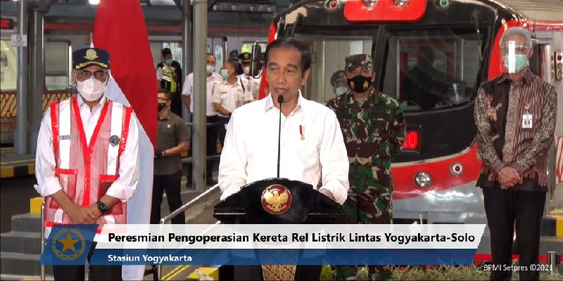 Bukan Cuma Kereta, Jokowi Kepingin Seluruh Moda Transportasi Di Indonesia Bisa Berbasis Listrik