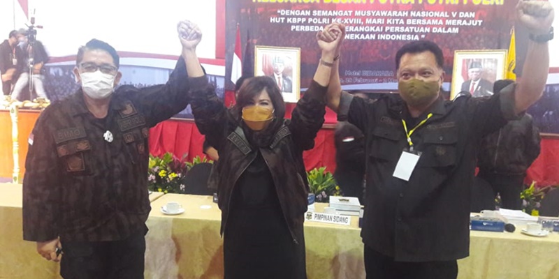 Terpilih Sebagai Ketum KBPP Polri, Evita Nursanty Siap Dukung Program Pemerintah