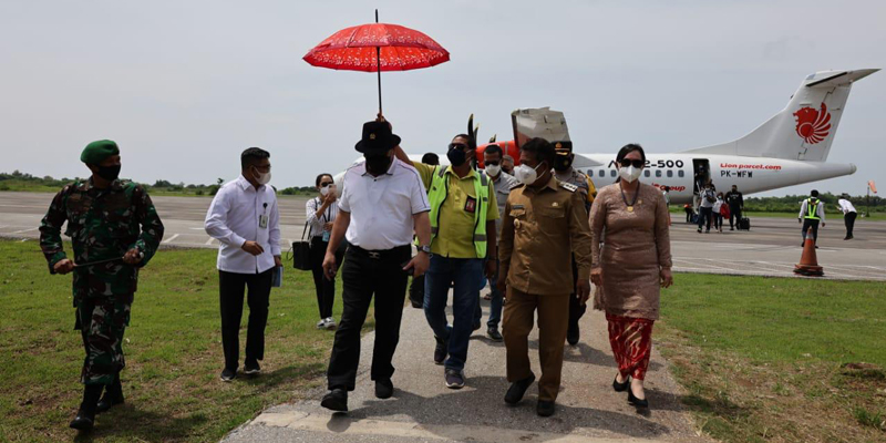 Penerbangan Kupang-Alor Diluncurkan, Ketua DPD Berharap Perekonomian Dan Pariwisata NTT Makin Lancar