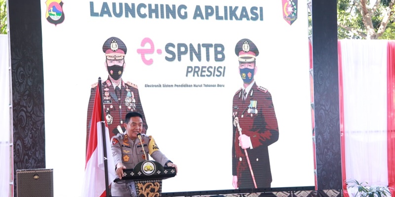 SPN Polda NTB Luncurkan Aplikasi E.SPNTB, Masyarakat Boleh Kritik