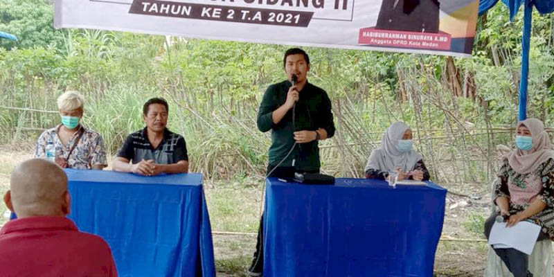 Disambangi Anggota DPRD, Warga Medan Tuntungan Tagih Janji Walikota Gratiskan BPJS