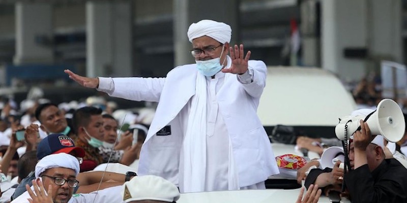 Habib Rizieq Siap Bacakan Eksepsi Secara Offline