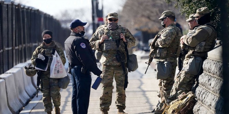 Kepolisian AS Minta Tambah Pasukan Garda Nasional Sebanyak 2.000 Personil Untuk Jaga Capitol Hill
