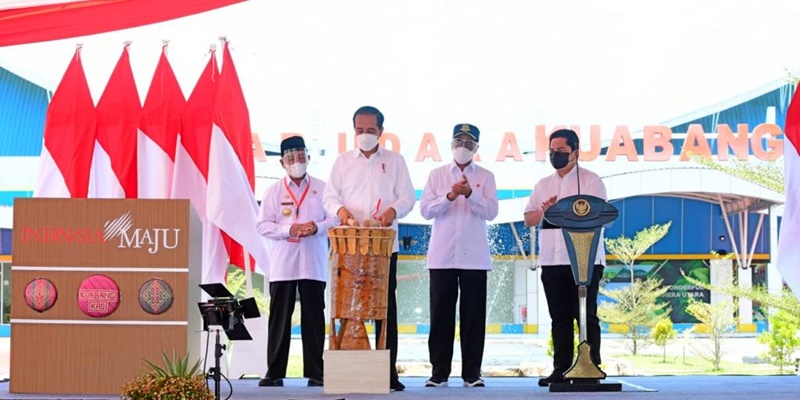 Pertumbuhan Ekonomi Baru Jadi PR Setelah Bandara Kuabang Diresmikan