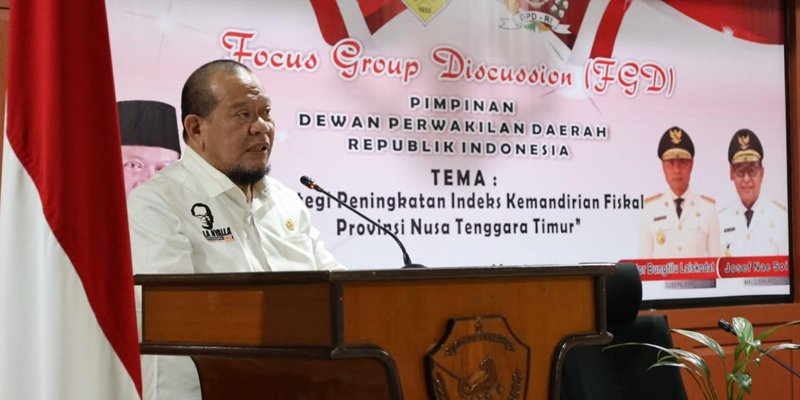 Tingkatkan Indeks Kemandirian Fiskal Daerah, Ketua DPD RI Dorong Produk Lokal Masuk E-Catalog