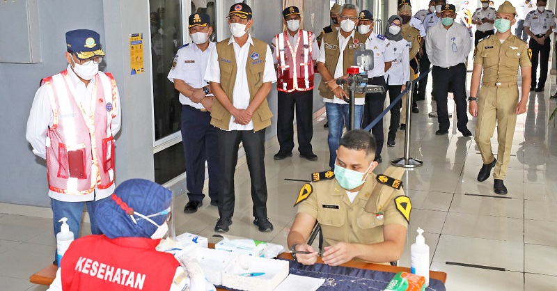 Menhub Pastikan KBM Tatap Muka STPI Menerapkan Protokol Kesehatan Ketat