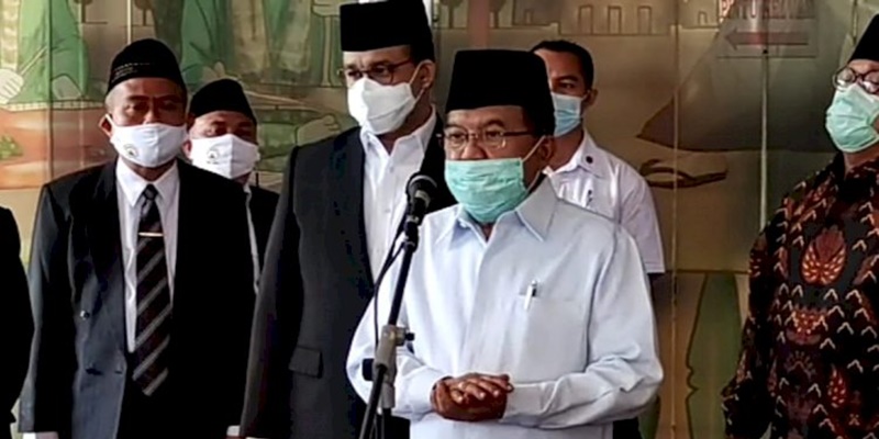 Jelang Ramadhan, Jusuf Kalla Minta Shalat Tarawih Terapkan Protokol Kesehatan