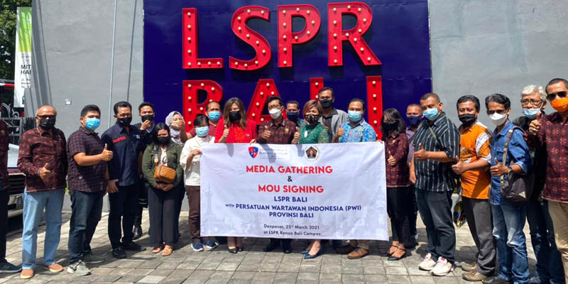 Tingkatkan <i>Awareness</i> Kehumasan Dan Komunikasi, LSPR Bali Gelar Media Gathering Bersama PWI