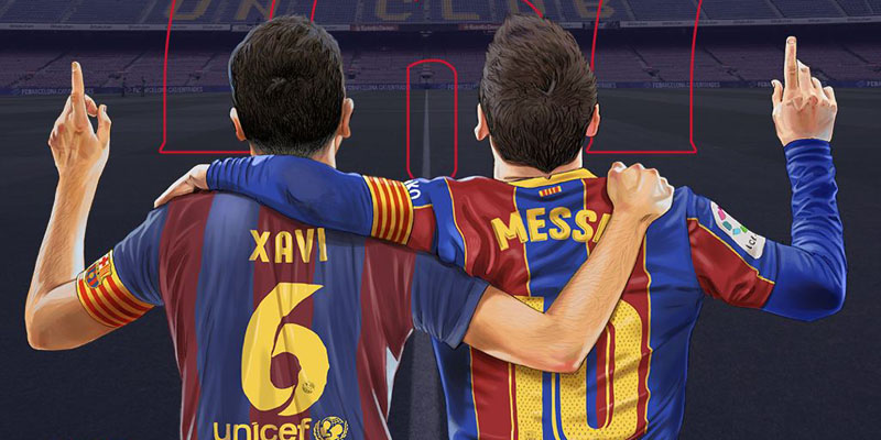 2 Gol Hiasi Momen Messi Samai Rekor Penampilan Xavi Di Barcelona