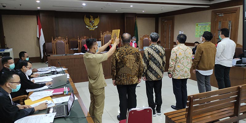 Jaksa KPK Singgung Soal Sewa Pesawat Pribadi Oleh Juliari Batubara Dipersidangan Pemberi Suap Bansos
