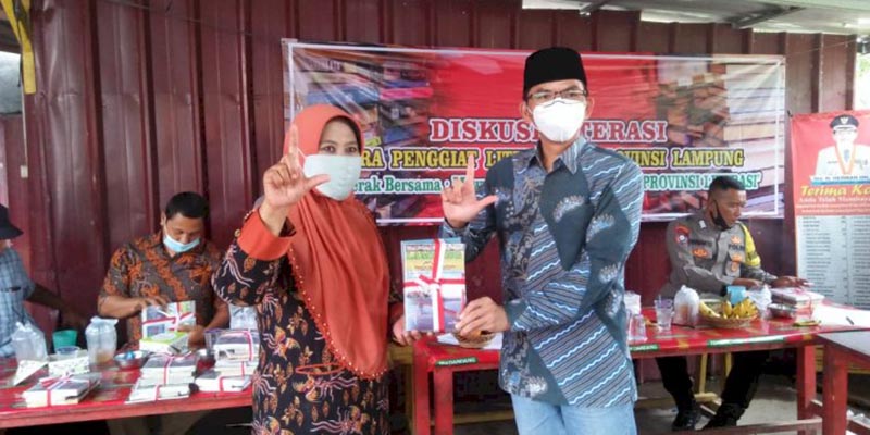 Relawan Literasi Desak Pemprov Lampung Selesaikan Perpustakaan Modern
