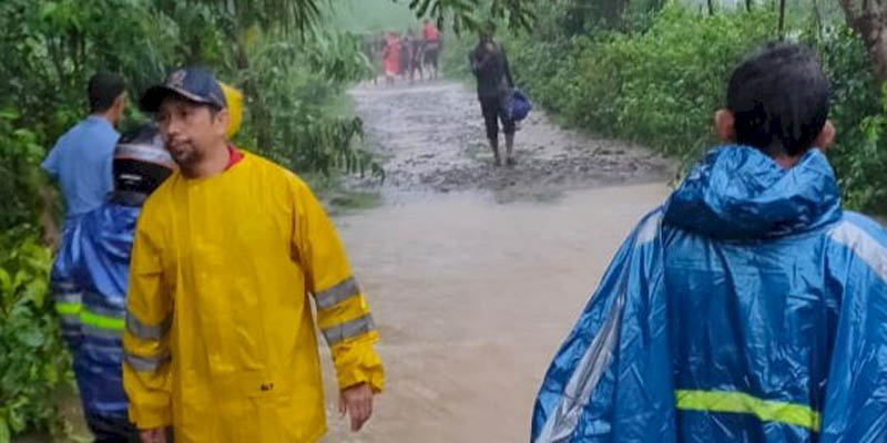 Banjir Landa Aceh Besar, 1 Orang Dinyatakan Hilang Terseret Arus