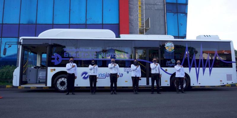 PT Transjakarta Target Operasikan 10.051 Bus Listrik Tahun 2030