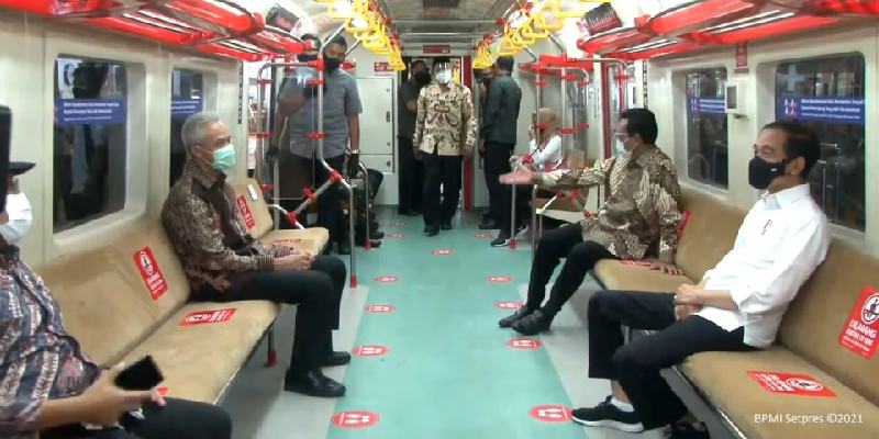 Resmikan Kereta Listrik Yogya-Solo, Jokowi: Ini Adalah Transportasi Ramah Lingkungan Dan Efisien