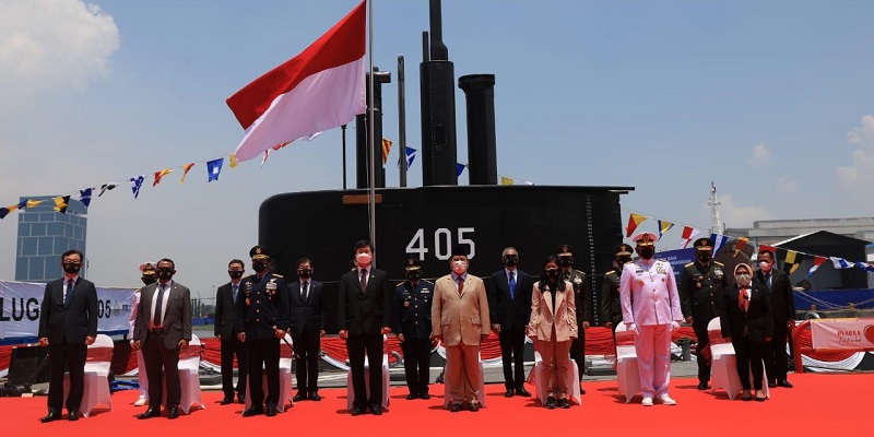 Kapal Selam Alugoro-405 Buatan Dalam Negeri Rampung, Menhan Prabowo: Kita Selangkah Ke Depan
