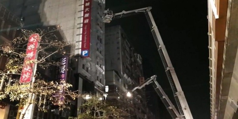 Hotel Karantina Terbakar Di Taiwan, 51 Pasien Berhasil Dievakuasi