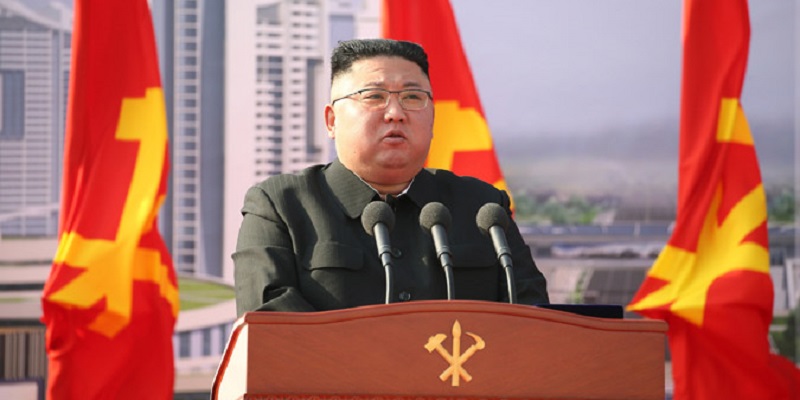 Korea Utara Mulai Proyek Pembangunan 10 Ribu Apartemen, Kim Jong Un Letakkan Batu Pertama