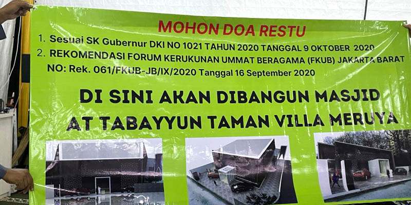 Rencana Pembangunan Masjid At Tabayyun Digugat, Warga Muslim TVM Merasa Dikhianati