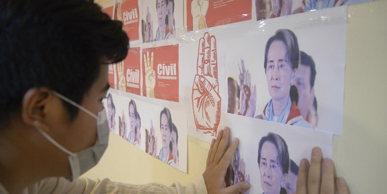Pemerintahan Sipil Myanmar Enggan Berdialog Sebelum Tahanan Politik Dibebaskan