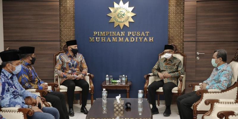Sowani Ketum PP Muhammadiyah, AHY Diskusikan Kemajemukan, Demokrasi Hingga Pancasila
