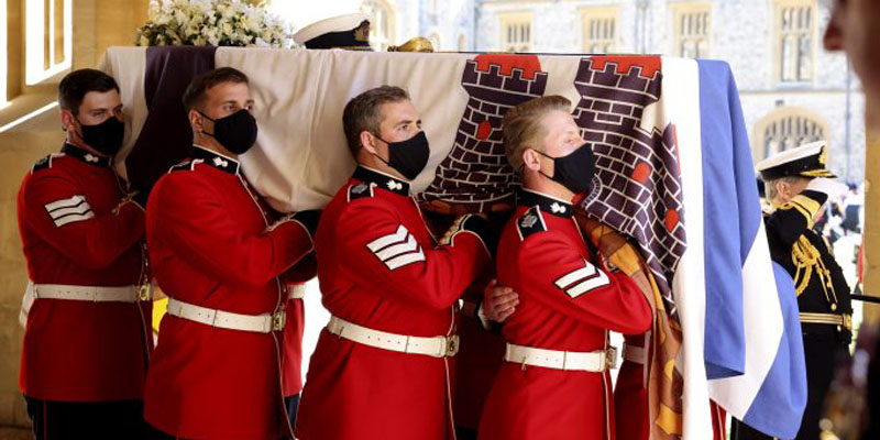 Hanya Dihadiri 30 Orang, Pangeran Philip Dimakamkan Di Kastil Windsor