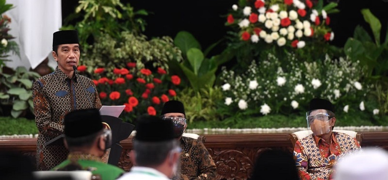 Jokowi: Dukungan Ulama Sangat Penting Atasi Segala Tantangan