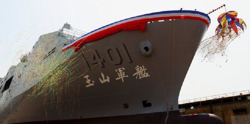 Taiwan Punya Kapal Perang Amfibi Baru, Siap Digunakan Untuk Berbagai Misi Pertempuran
