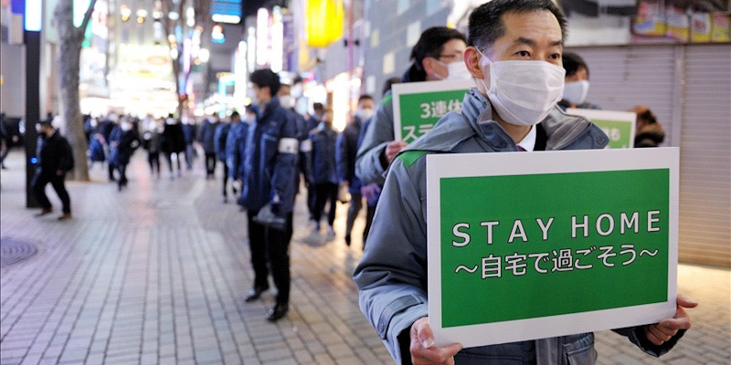 Kasus Tak Kunjung Turun, Pemda Osaka Minta Pemerintah Jepang Berlakukan Keadaan Darurat