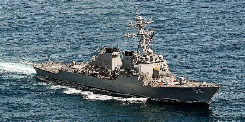 Kapal Perusak USS John McCain Berseliweran Di Selat Taiwan, China: AS Kirim Sinyal Yang Salah