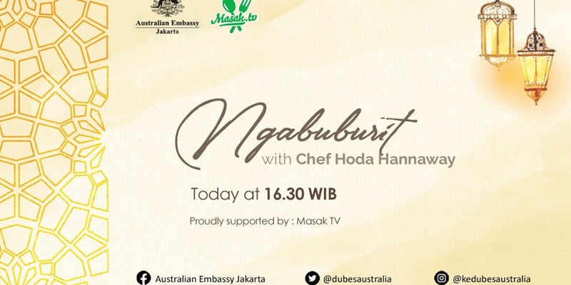 Demo Masak Ramadhan Oleh Chef Australia Hoda Hannaway