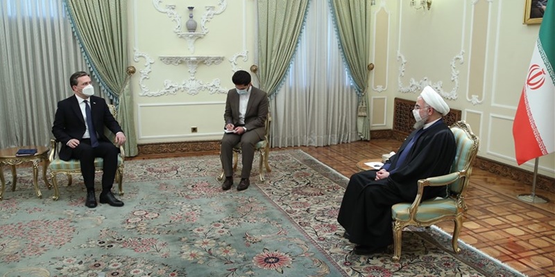 Bertemu Rouhani, Menlu Serbia Berharap Proses Perdamaian Nuklir Iran Bisa Selesai Secepatnya