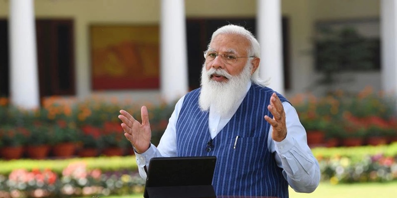 Covid-19 India Makin Tak Terkendali, PM Modi: Gelombang Kedua Datang Seperti Badai