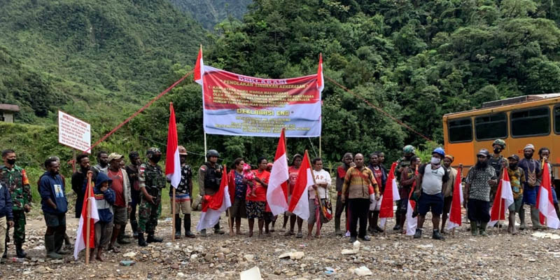 Warga Pegunungan Papua Deklarasi Tolak Kekerasan KKB