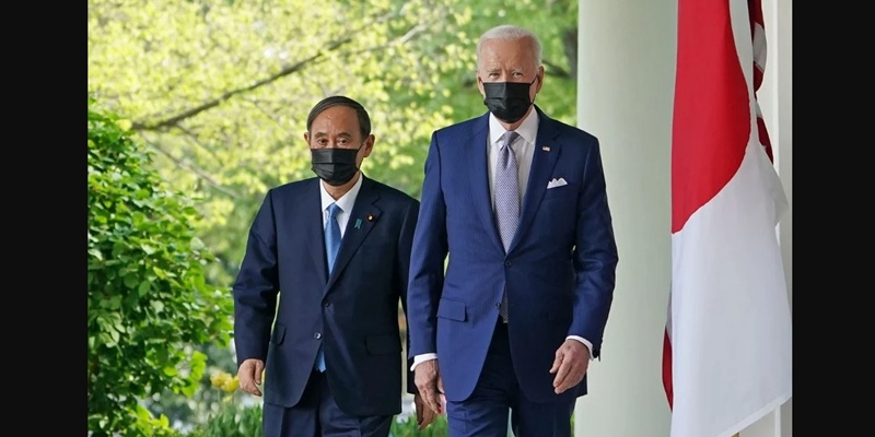 Pertemuan Pertama Yoshihide Suga Dan Joe Biden, Bidik China Hingga Korea Utara