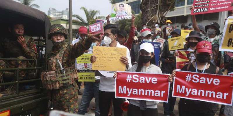 Hadapi Krisis Ganda, Jutaan Warga Myanmar Jatuh Ke Jurang Kemiskinan