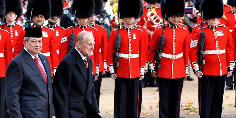 Mengenang Pangeran Philip, SBY Unggah Foto-foto Saat Kunjungan Ke Kerajaan Inggris 2012