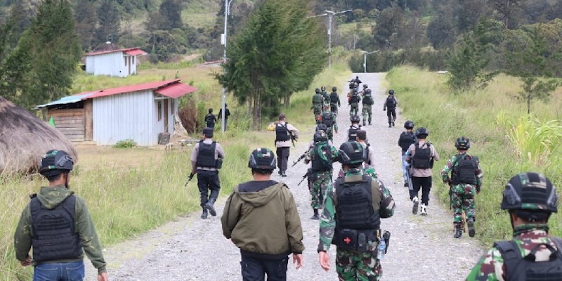 19 Orang Jadi Target Pembunuhan KKB, TNI-Polri Langsung Siaga Patroli Di Ilaga