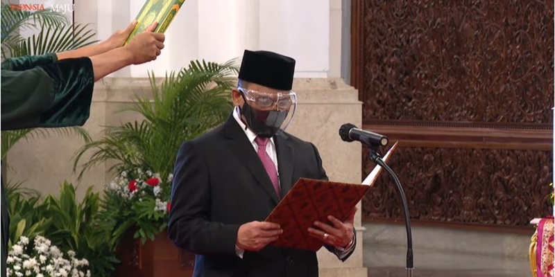 Gantikan Artidjo, Indriyanto Seno Adji Resmi Dilantik Jadi Dewas KPK