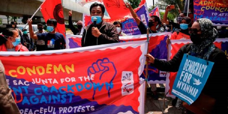 Protes Berlanjut, Aktivis Myanmar Kritik Lima Poin Konsensus KTT ASEAN