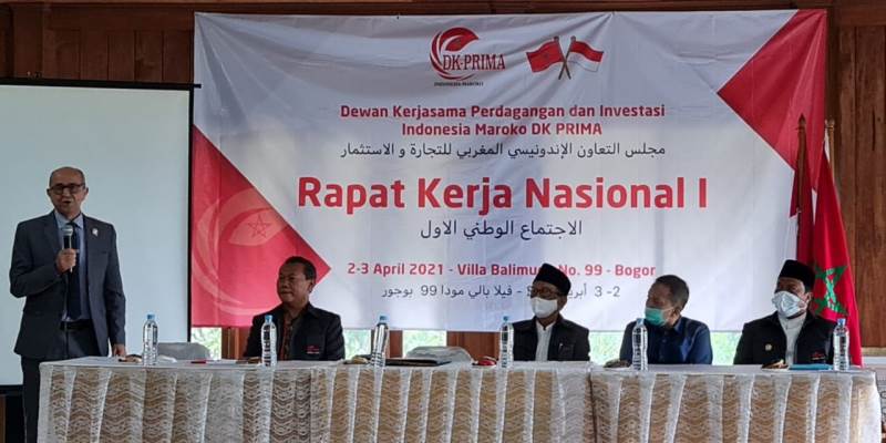 Rakernas I DK Prima, Perdagangan Indonesia-Maroko Ditargetkan Meningkat 100 Kali Lipat