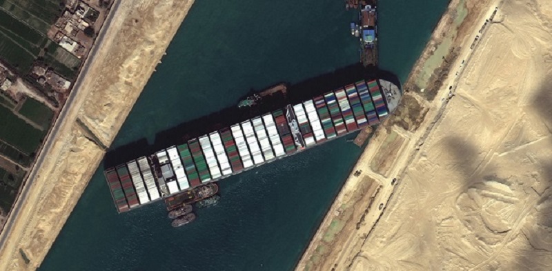 Mesir Minta Ganti Rugi 1 Miliar Dolar Atas Insiden Kapal Ever Given