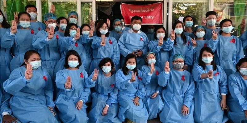 Junta Myanmar Sasar 19 Dokter Karena Ikut Gerakan Pembangkangan Sipil
